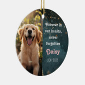 Weihnachtsfeier Keramik Ornament (Rechts)