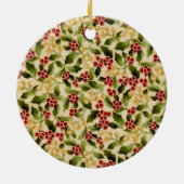 Weihnachtsfeier Keramikornament (Hinten)