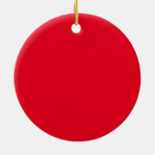 Weihnachtsfeier Keramikornament (Hinten)