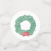 Weihnachtsfeier Konfetti (Klein Vorderseite)