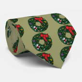 Weihnachtsfeier Krawatte (Gerollt)