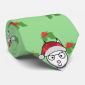 Weihnachtsfeier Krawatte (Gerollt)