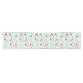 Weihnachtsfeier Kurzer Tischläufer (Horizontal)