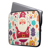 Weihnachtsfeier Laptopschutzhülle (Vorderseite Links)