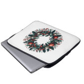 Weihnachtsfeier Laptopschutzhülle (Vorne Knopf)