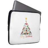 Weihnachtsfeier Laptopschutzhülle (Vorne Rechts)