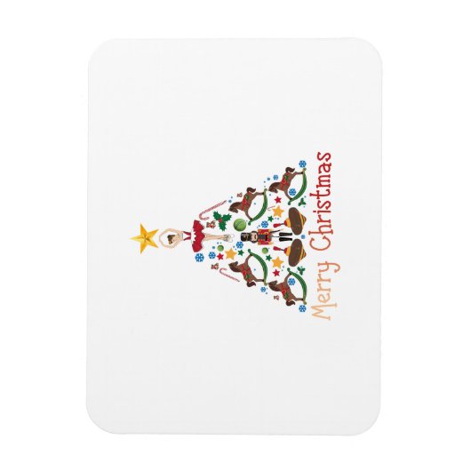 Weihnachtsfeier Magnet (Vertikal)