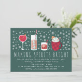 Weihnachtsfeier 'Making Spirits Bright' (Stehend Vorderseite)