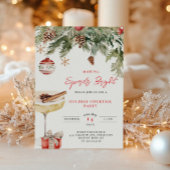 Weihnachtsfeier 'Making Spirits Bright' Einladung
