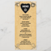 Weihnachtsfeier Menükarte (Vorderseite)