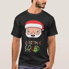 Weihnachtsfeier mit dem Weihnachtsmann-Funny-Gesic T-Shirt