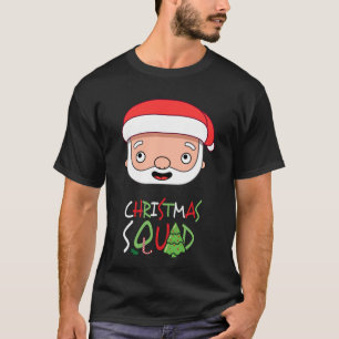 Weihnachtsfeier mit dem Weihnachtsmann-Funny-Gesic T-Shirt