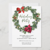 Weihnachtsfeier mit der Grünen Einladung (Vorderseite)