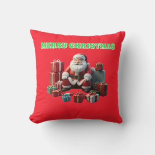 Weihnachtsfeier mit Geschenken Kissen