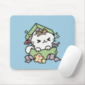 Weihnachtsfeier mit Purr-ty-Time Cat Mousepad (Mit Mouse)