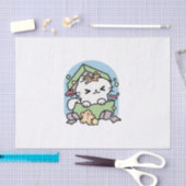 Weihnachtsfeier mit Purr-ty-Time Cat Seidenpapier (Handwerk)