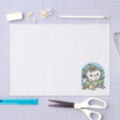 Weihnachtsfeier mit Purr-ty-Time Cat Seidenpapier (Handwerk)