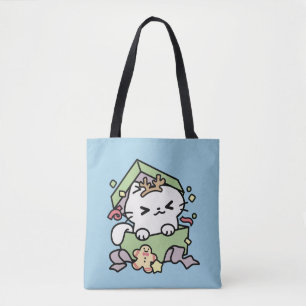Weihnachtsfeier mit Purr-ty-Time Cat Tasche