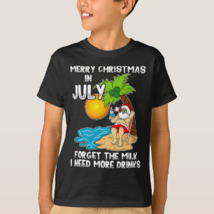 Weihnachtsfeier mitten im Sommer am Strand - Weihn T-Shirt