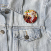 Weihnachtsfeier & Mrs. Claus - Feierlichkeiten Button (Beispiel)
