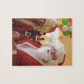 Weihnachtsfeier & Mrs. Claus - Feierlichkeiten Puzzle (Horizontal)