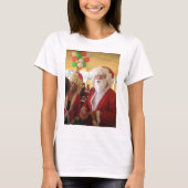 Weihnachtsfeier & Mrs. Claus - Feierlichkeiten T-Shirt (Vorderseite)