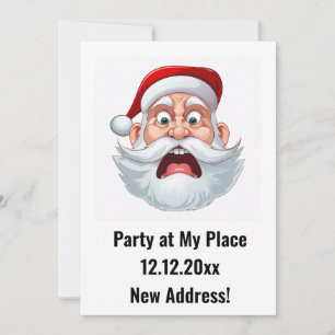 Weihnachtsfeier Neue Adresse Einladung