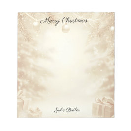 Weihnachtsfeier Notizblock