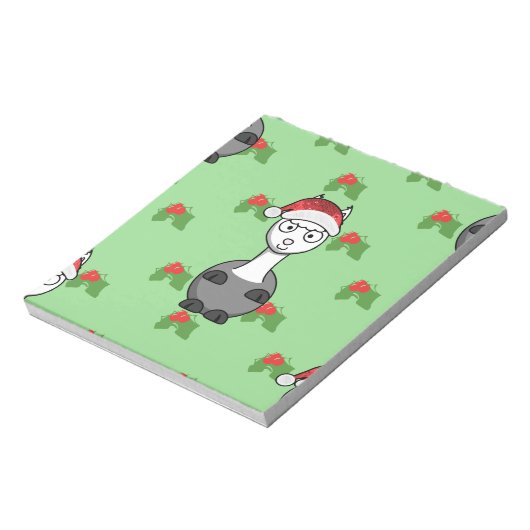 Weihnachtsfeier Notizblock (Rotiert)