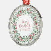 Weihnachtsfeier Ornament Aus Metall (Links)