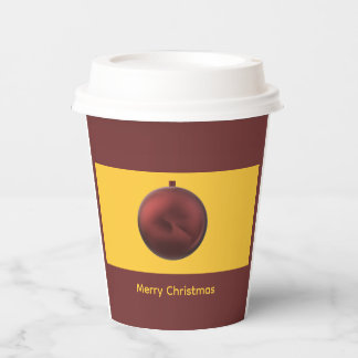 Weihnachtsfeier-Papierbecher Pappbecher
