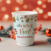 Weihnachtsfeier Pappbecher