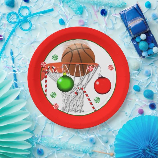 Weihnachtsfeier Pappteller (Party)