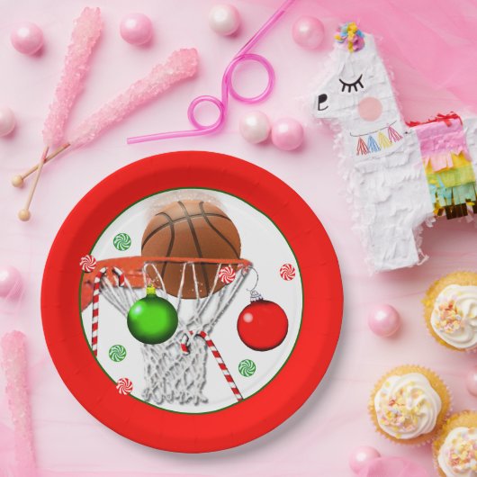 Weihnachtsfeier Pappteller (Party)