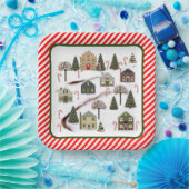 Weihnachtsfeier Pappteller (Party)