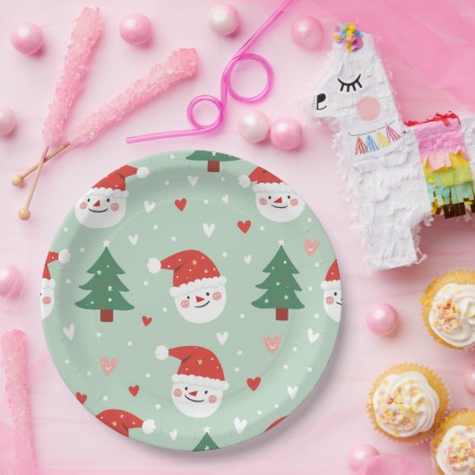 Weihnachtsfeier Pappteller (Party)