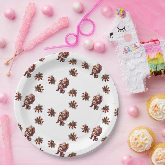 Weihnachtsfeier Pappteller (Party)