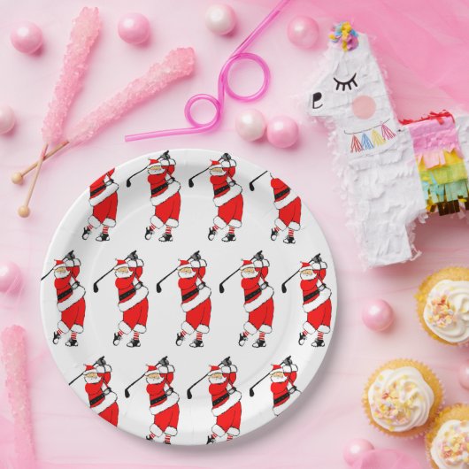 Weihnachtsfeier Pappteller (Party)