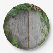 Weihnachtsfeier Pappteller (Vorderseite)