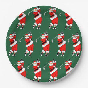 Weihnachtsfeier Pappteller