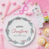 Weihnachtsfeier Pappteller (Party)