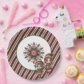 Weihnachtsfeier Pappteller (Party)