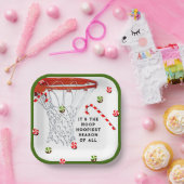 Weihnachtsfeier Pappteller (Party)