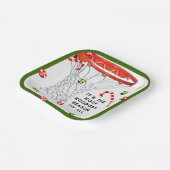 Weihnachtsfeier Pappteller (Gewinkelt)