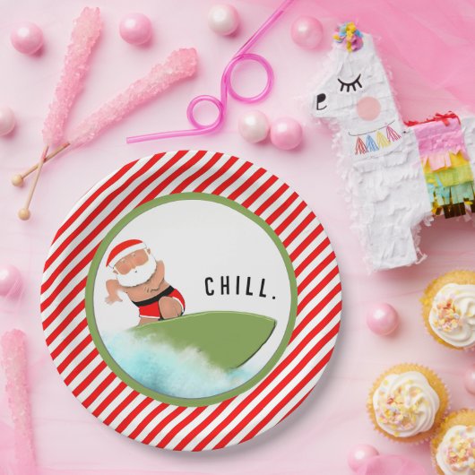 Weihnachtsfeier Pappteller (Party)