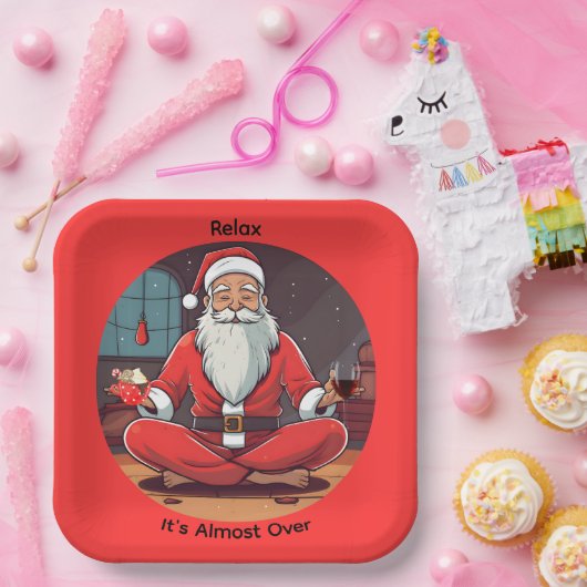 Weihnachtsfeier Pappteller (Party)