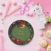Weihnachtsfeier Pappteller (Party)
