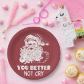 Weihnachtsfeier Pappteller (Party)