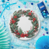 Weihnachtsfeier Pappteller (Party)