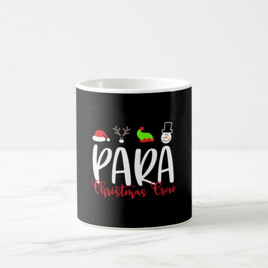 Weihnachtsfeier, Paraprofi-Weihnachten Kaffeetasse (Mittel)